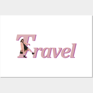 Travelling my way to your heart Posters and Art